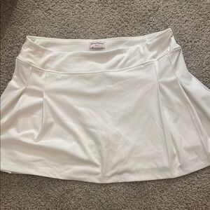 White Golf Skirt